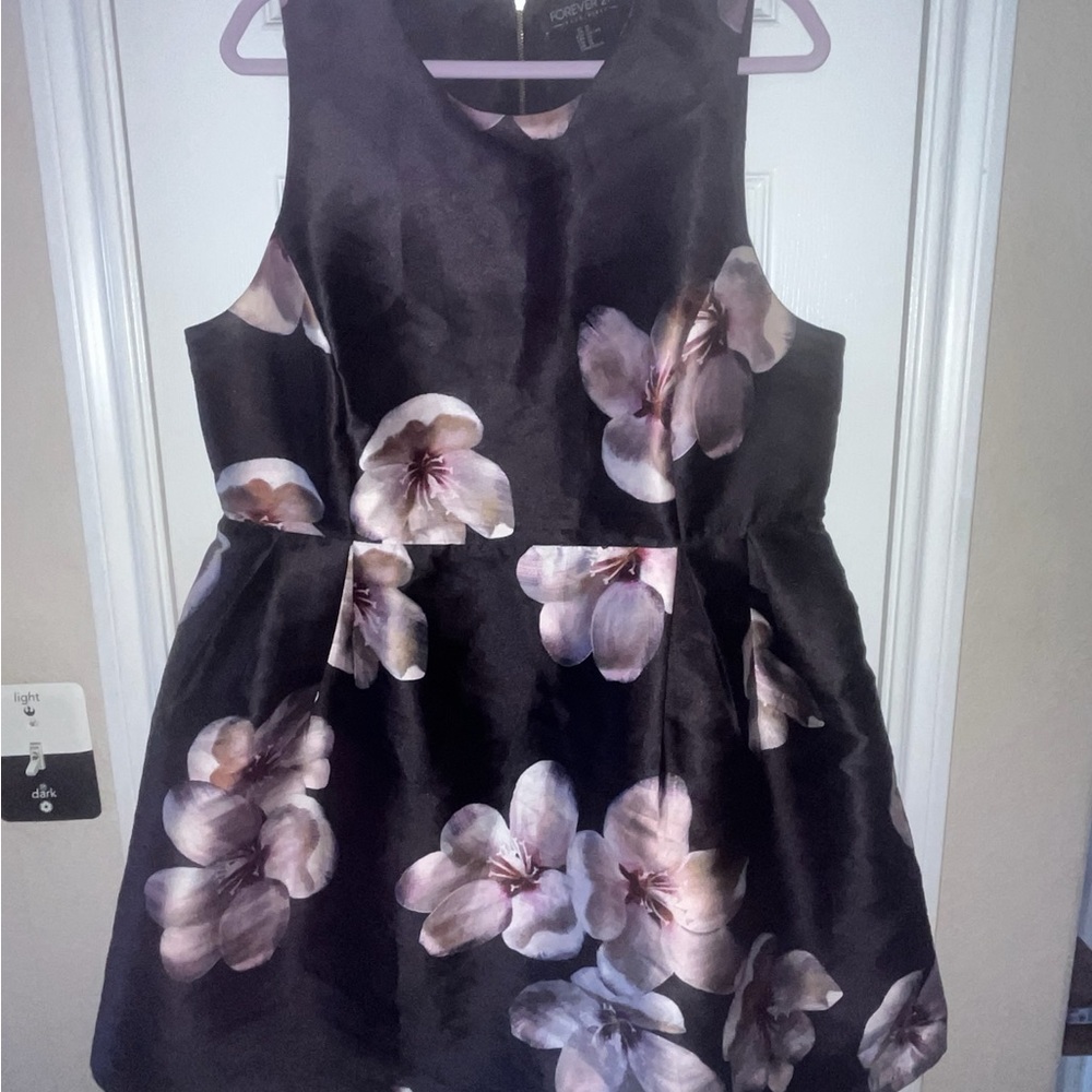 Forever 21 Plus Size Black Dress